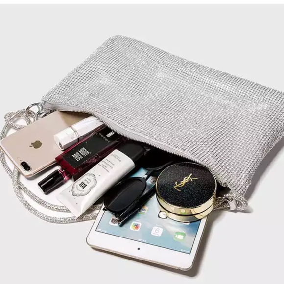 Diamanté purse - Picture 4 of 7